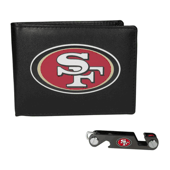 San Francisco 49ers Bi-fold Wallet & Key Organizer