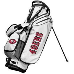 San Francisco 49ers Birdie Golf Stand Bag - White
