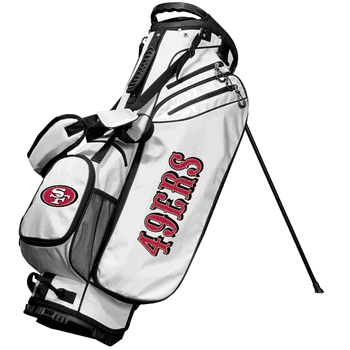 San Francisco 49ers Birdie Golf Stand Bag - White