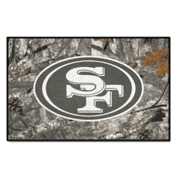 San Francisco 49ers Camo Starter Mat Accent Rug - 19in. x 30in.