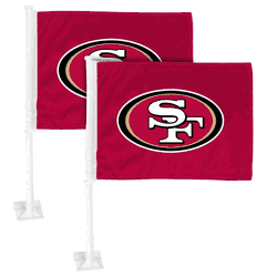 San Francisco 49ers Car Flag Large 1pc 11" x 14"