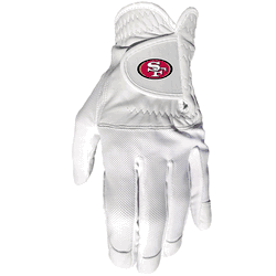 San Francisco 49ers Cool mesh with cabretta leather - one size - mens left