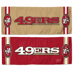 San Francisco 49ers Cooling Towel 12x30