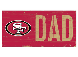 San Francisco 49ers DAD Sign