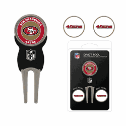 San Francisco 49ers Divot Tool and Marker Set