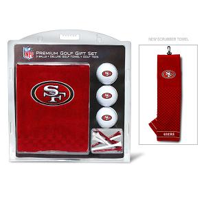 San Francisco 49ers Embroidered Towel Golf Gift Set