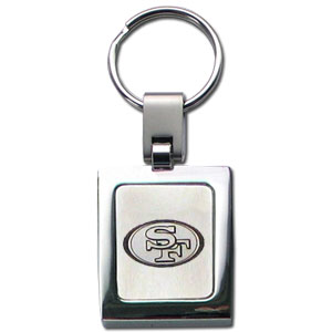 San Francisco 49ers Etched Key Chain