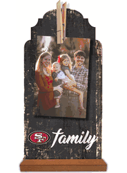 San Francisco 49ers Family Clothespin 6x12