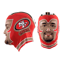 San Francisco 49ers Fan Mask