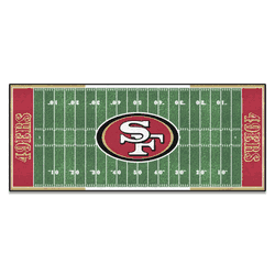 San Francisco 49ers Field Runner Mat - 30in. x 72in.