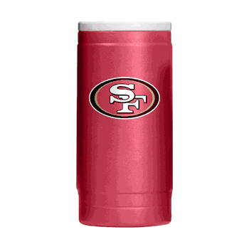 San Francisco 49ers Flipside Powder Coat Slim Can Coolie