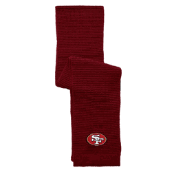 San Francisco 49ers Full Color Waffle Scarf