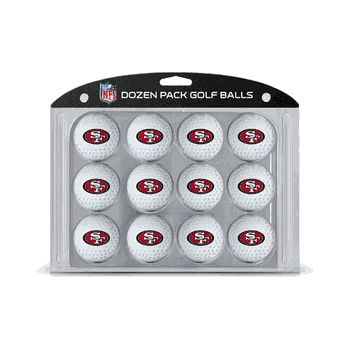 San Francisco 49ers Golf Balls Pack of 12