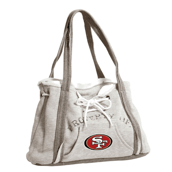 San Francisco 49ers Hoodie Purse Grey