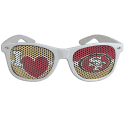 San Francisco 49ers I Heart Game Day Shades