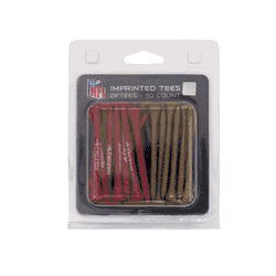 San Francisco 49ers Imprinted Tee Pack (50 Count)