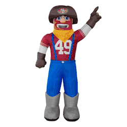 San Francisco 49ers 7 FT Inflatable Mascot