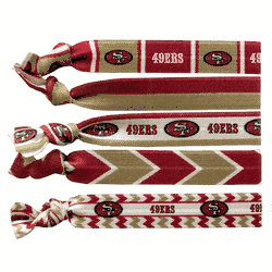San Francisco 49ers Knotted Hair Tie