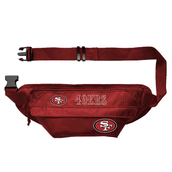 San Francisco 49ers Large Fanny Pack DRED