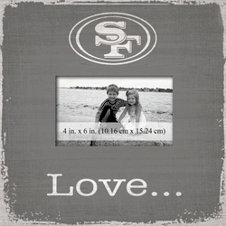 San Francisco 49ers Love Picture Frame