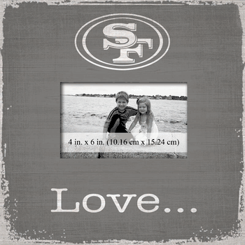 San Francisco 49ers Love Picture Frame