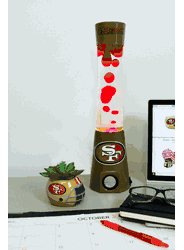 San Francisco 49ers Magma Lamp - Bluetooth Speaker