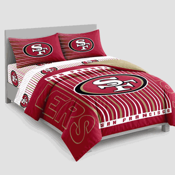 San Francisco 49ers Momentum Bed In A Bag Full