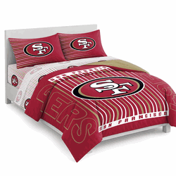 San Francisco 49ers Momentum Bed In A Bag Queen