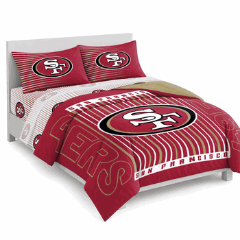 San Francisco 49ers Momentum Bed In A Bag Queen