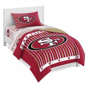 San Francisco 49ers Momentum Bed In A Bag Twin
