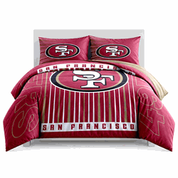 San Francisco 49ers Momentum Bedding Comforter Set F/Q
