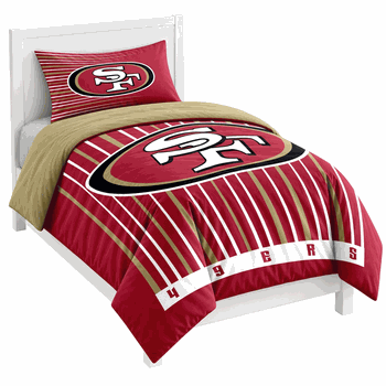 San Francisco 49ers Momentum Bedding Comforter Set Twin