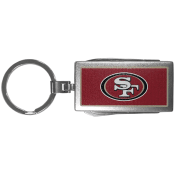San Francisco 49ers Multi-tool Key Chain, Logo