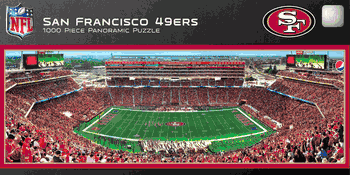 San Francisco 49ers NFL 1000pc Panoramic Puzzle
