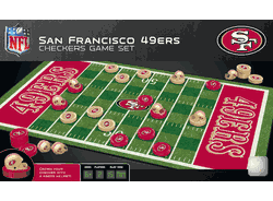 San Francisco 49ers NFL Checkers