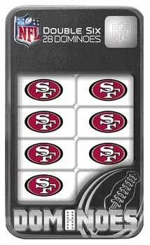 San Francisco 49ers NFL Dominoes
