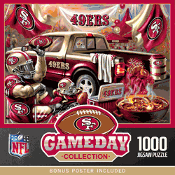 San Francisco 49ers NFL Gameday 1000pc Puzzle