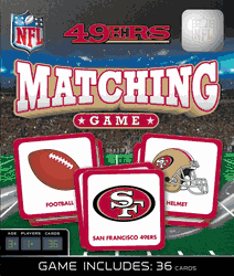 San Francisco 49ers NFL Matching Game