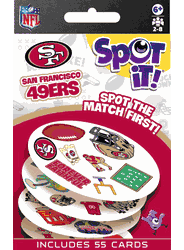 San Francisco 49ers NFL Spot It! Game