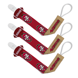 San Francisco 49ers Pacifier Clips