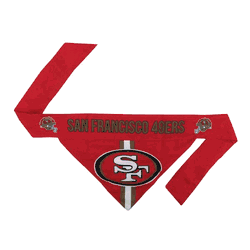 San Francisco 49ers Pet Bandana Medium
