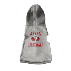 San Francisco 49ers Pet Hooded Crewneck Type L
