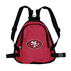 San Francisco 49ers Pet Mini Backpack DRED M