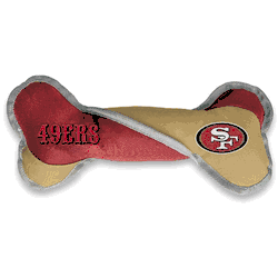 San Francisco 49ers Pet Tug Bone