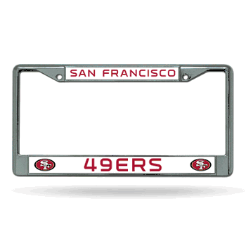 San Francisco 49ers Chrome Frame