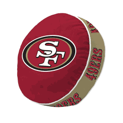 San Francisco 49ers Puff Pillow