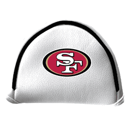 San Francisco 49ers Putter Cover - Mallet (White)