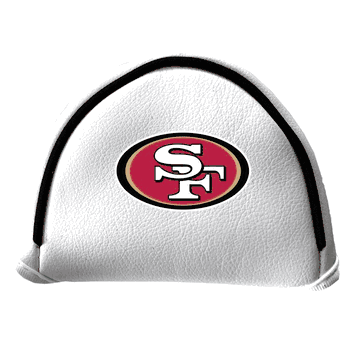 San Francisco 49ers Putter Cover - Mallet (White)