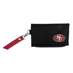San Francisco 49ers Ribbon Organizer Wallet Dark Red