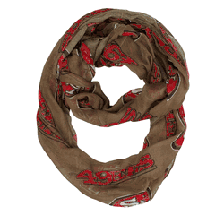 San Francisco 49ers Sheer Infinity Scarf Alternate